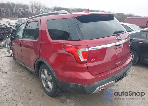 2017 Ford Explorer Xlt from USA, damaged, VIN 1FM5K8D80HGC30537